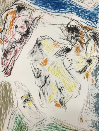 Radierung Jorn - EUCLIDE COICÉ from the series 