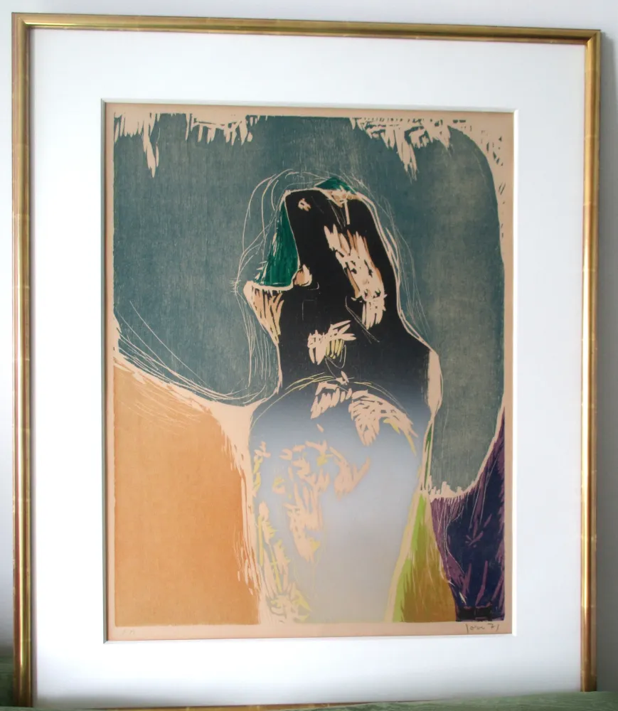 Holzschnitt Jorn - Le futur du passé