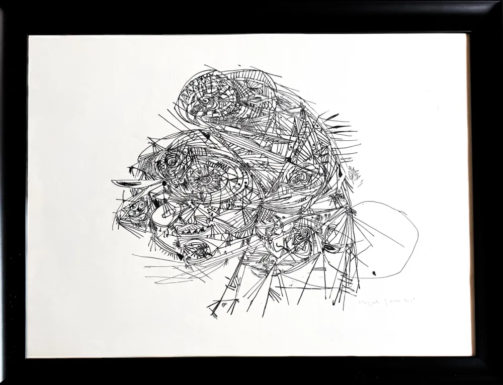 Lithographie Jorn - Untitled