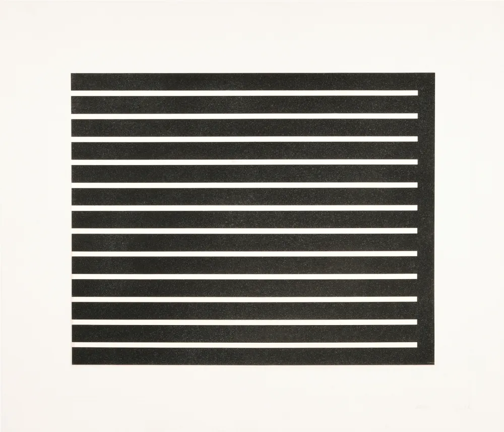 Aquatinta Judd - Untitled, 1980