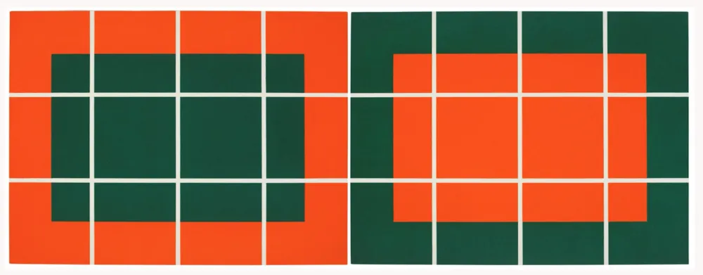 Holzschnitt Judd - Untitled; two prints (Schellmann 263-264)