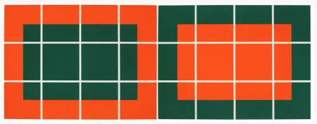 Holzschnitt Judd - Untitled; two prints (Schellmann 263-264)