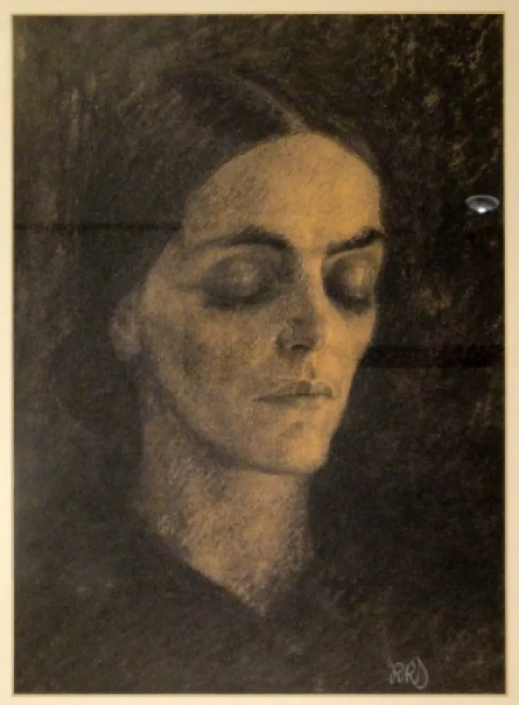 Keine Technische Junghanns - Weiblicher Kopf (Mary Wigman)