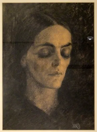 Keine Technische Junghanns - Weiblicher Kopf (Mary Wigman)