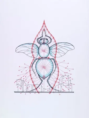 Siebdruck Kabakov - Untitled