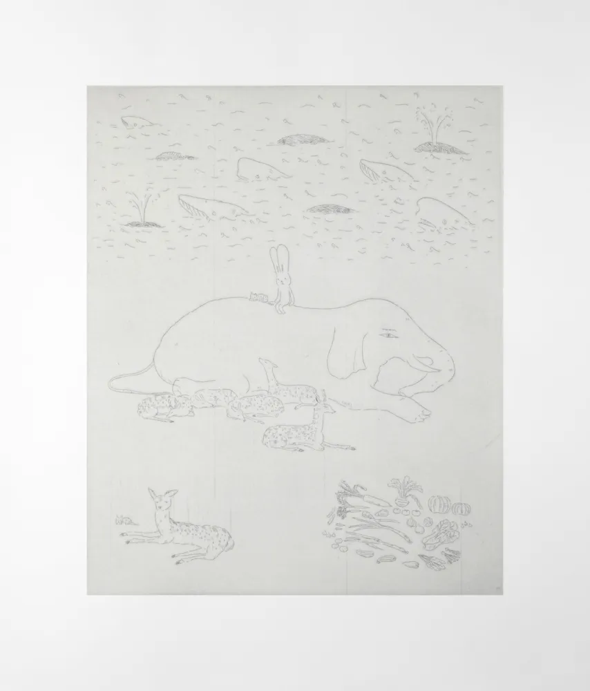 Stich Kaga - Surrounded by animals