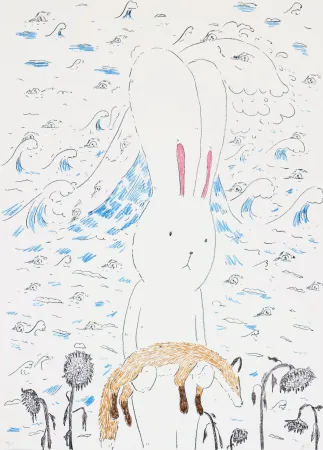 Lithographie Kaga - Usacchi 2