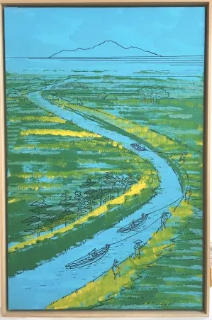 Keine Technische Kaller - Japanisches Reisfeld