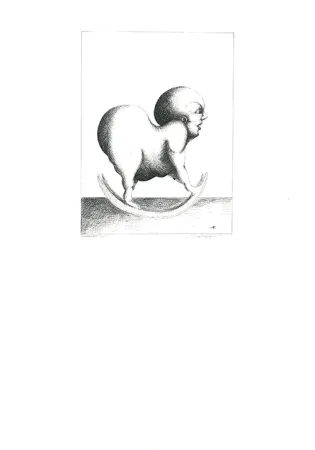 Keine Technische Kamienniarz - Schaukelpferd