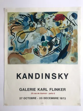 Plakat Kandinsky - Galerie Karl Flinker