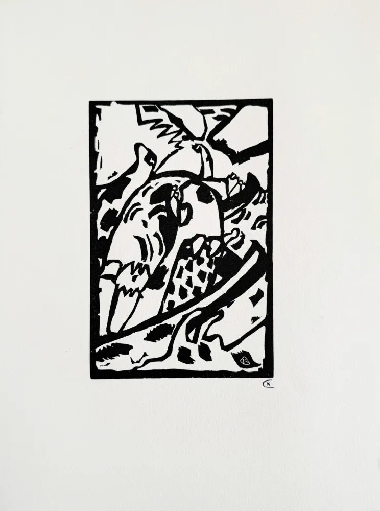 Lithographie Kandinsky - Hommage à San Lazzaro