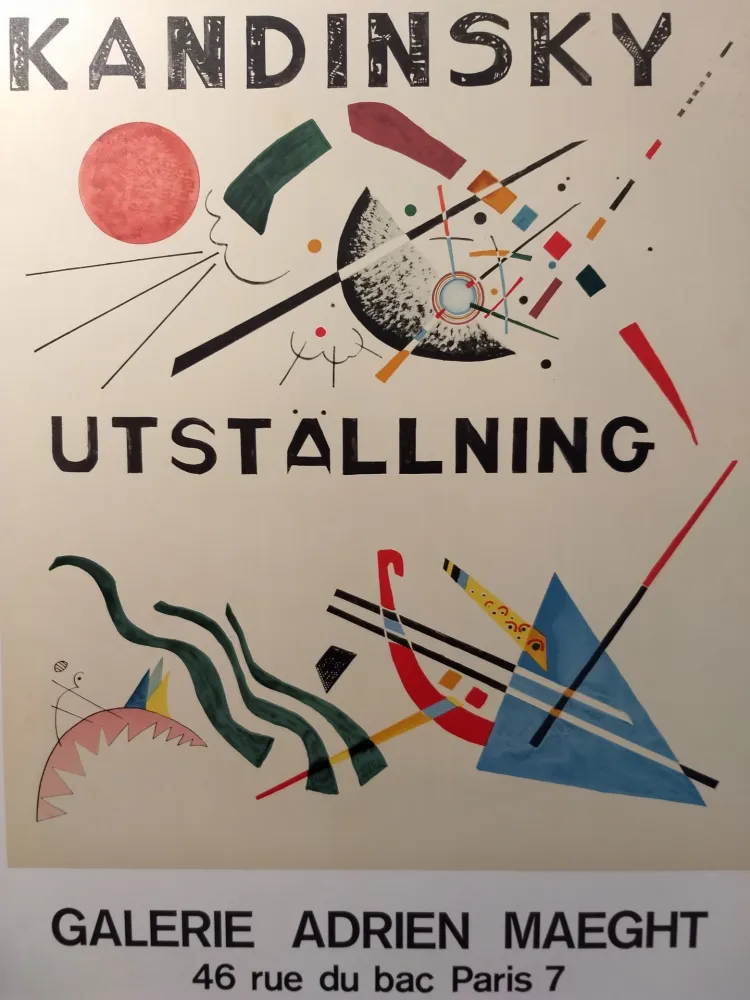 Plakat Kandinsky - Utstallning