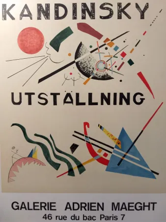 Plakat Kandinsky - Utstallning