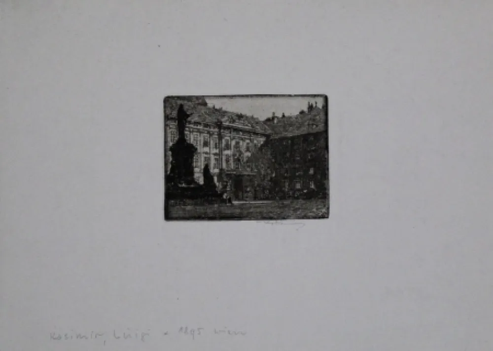 Stich Kasimir - Amalienhof (Hofburg), Vienna