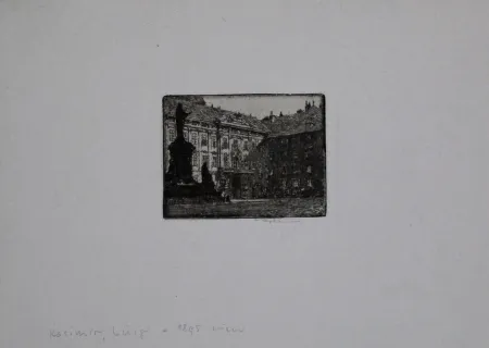 Stich Kasimir - Amalienhof (Hofburg), Vienna