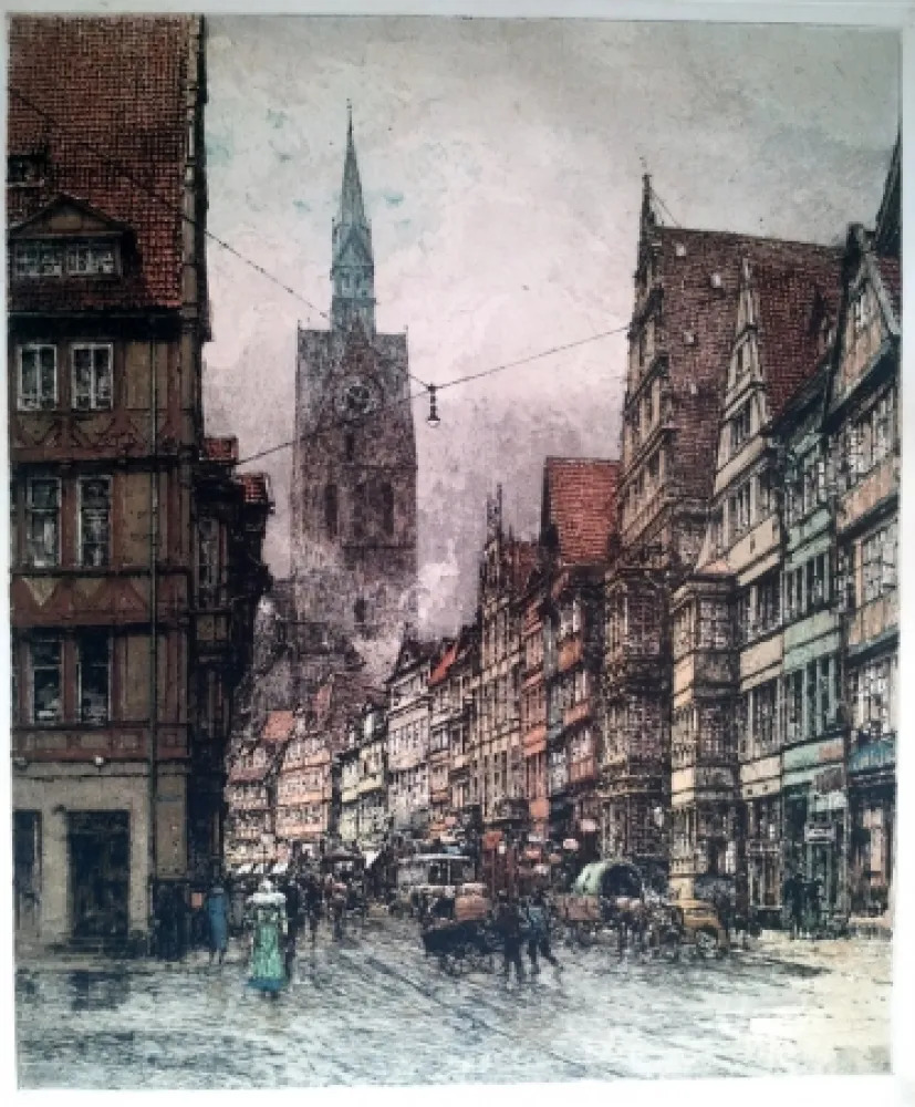 Stich Kasimir - HANNOVER, DIE SCHMIEDESTRASSE