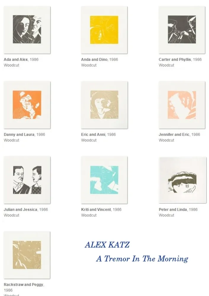 Holzschnitt Katz - A Tremor In The Morning