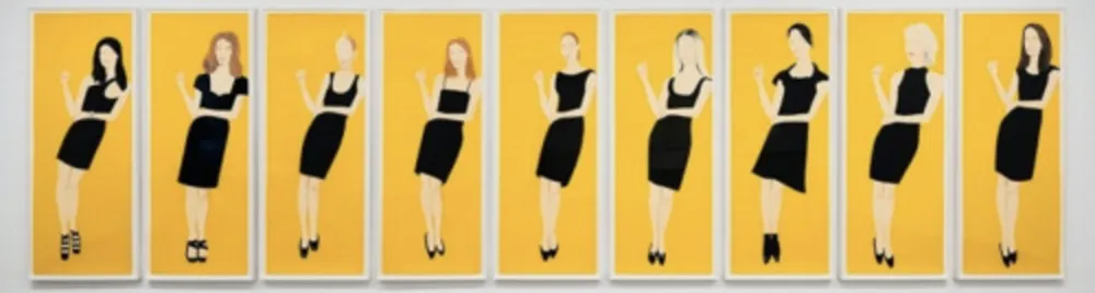 Multiple Katz - Black Dress (Portfolio of 9)