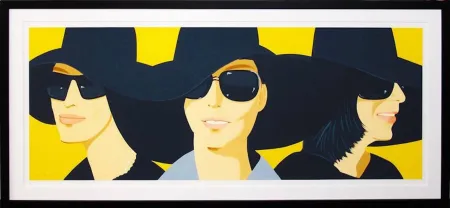 Siebdruck Katz - Black Hats 4