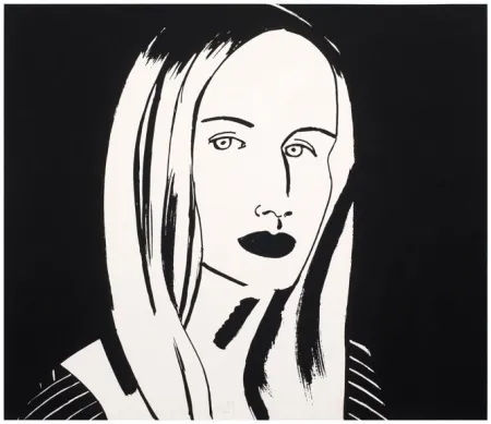 Radierung Katz - Christine