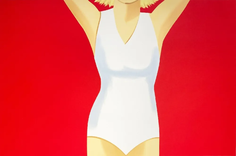 Siebdruck Katz - Coca-Cola Girl #2