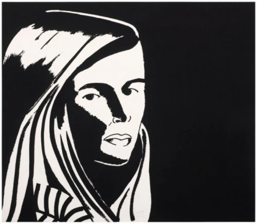 Radierung Katz - Elizabeth III