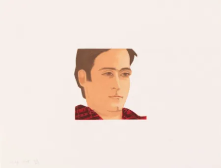 Aquatinta Katz - Face of the Poet 3