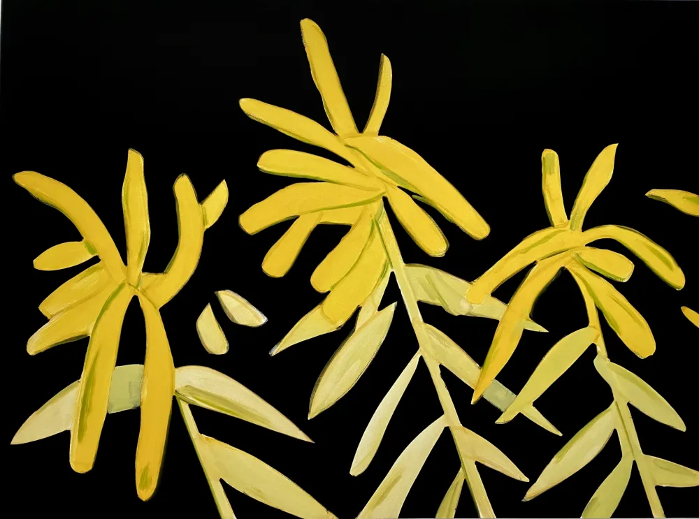 Siebdruck Katz - Goldenrod