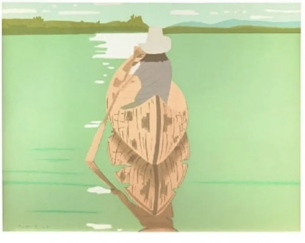 Siebdruck Katz - Good Afternoon