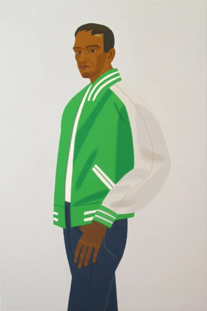 Siebdruck Katz - Green Jacket (from Alex & Ada portfolio)