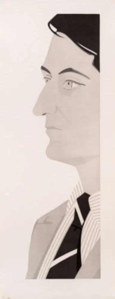 Aquatinta Katz - John Ashbery