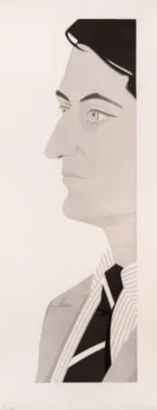 Aquatinta Katz - John Ashbery