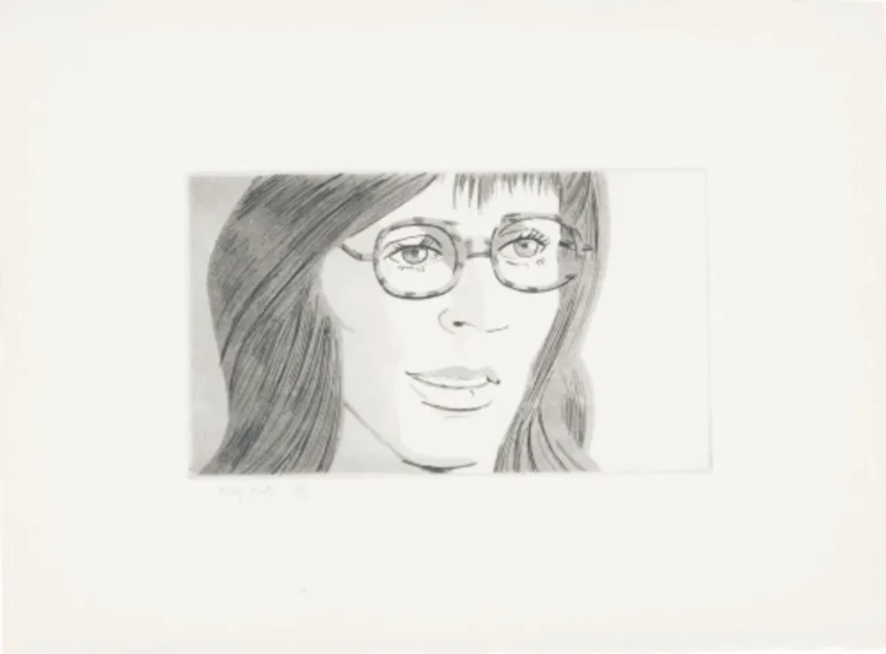 Radierung Und Aquatinta Katz - June Ekman's Class 1