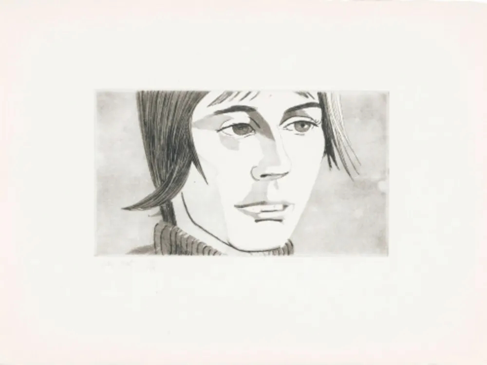 Radierung Und Aquatinta Katz - June Ekman's Class 2