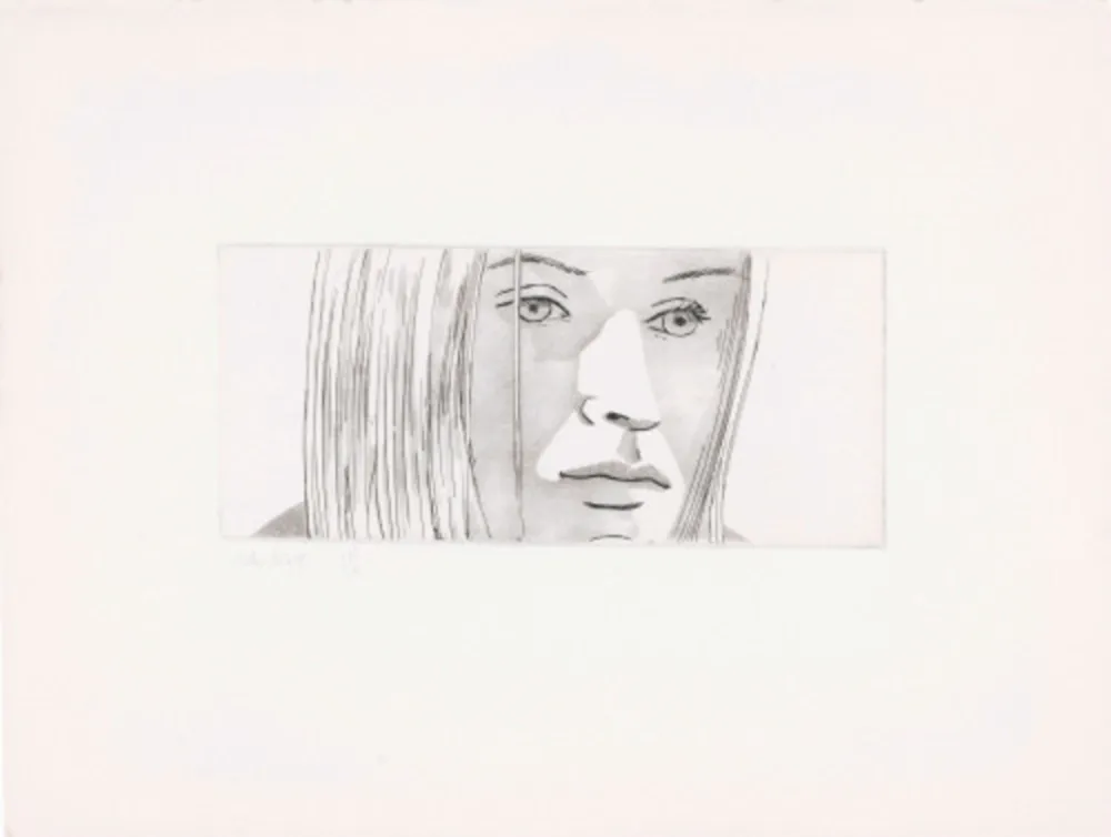 Radierung Und Aquatinta Katz - June Ekman's Class 3