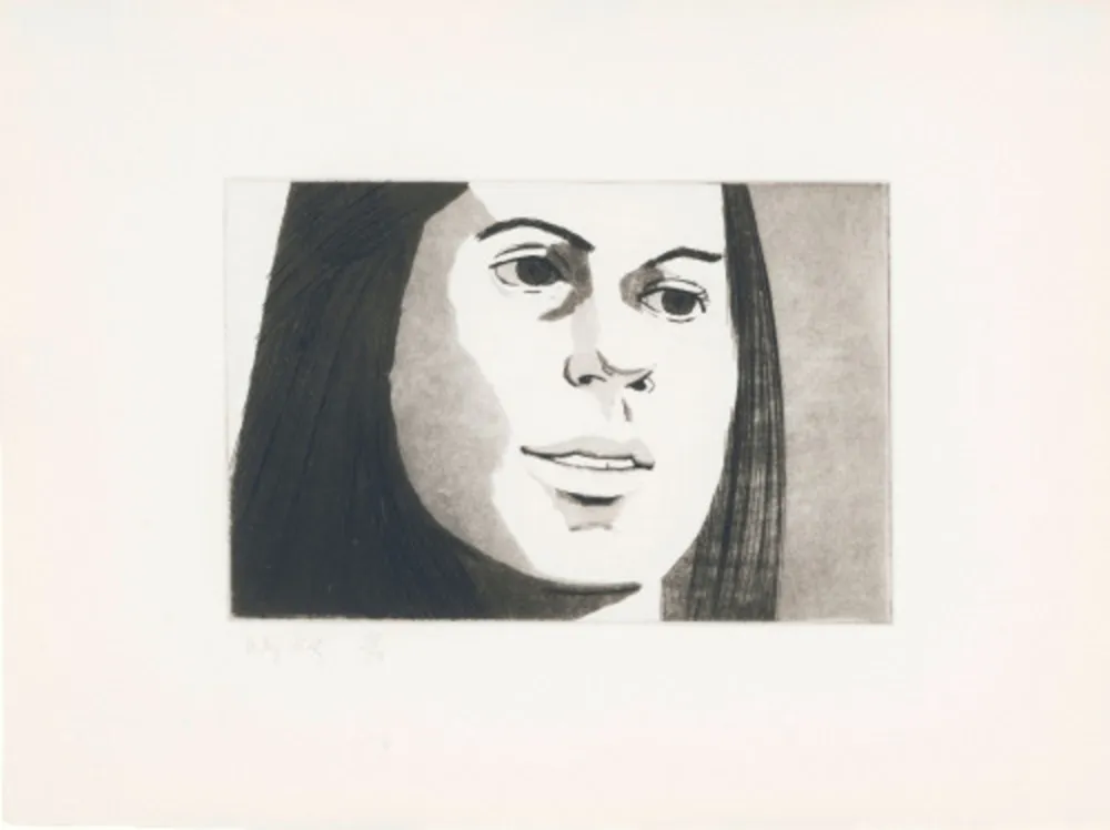 Radierung Und Aquatinta Katz - June Ekman's Class 5