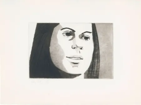 Radierung Und Aquatinta Katz - June Ekman's Class 5