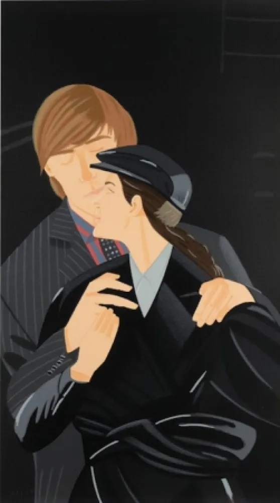 Siebdruck Katz - Pas de Deux II