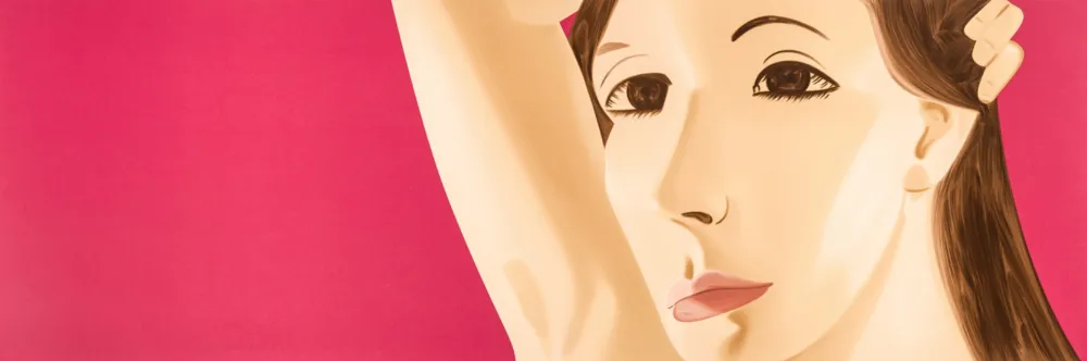 Siebdruck Katz - Red Dancer 1