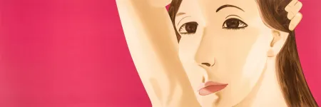 Siebdruck Katz - Red Dancer 1