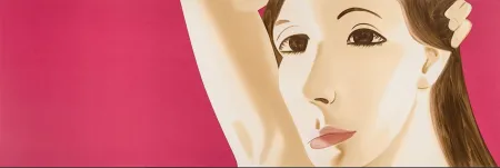 Siebdruck Katz - Red Dancer 1