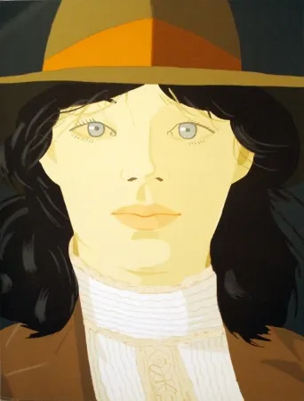 Siebdruck Katz - The Orange Band