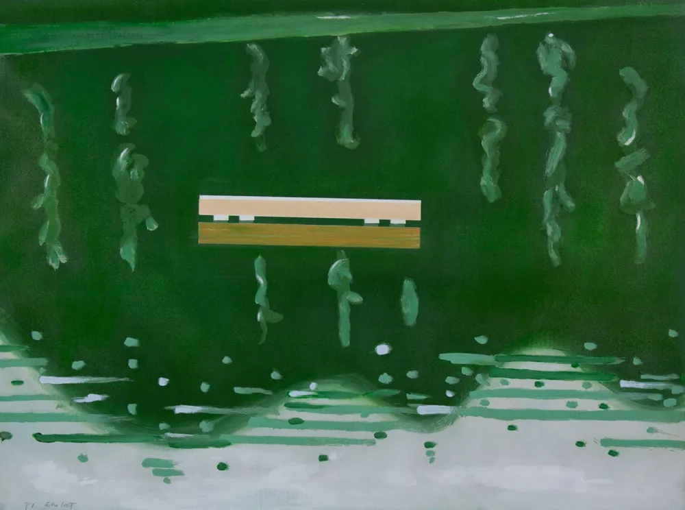 Siebdruck Katz - The Raft (Unique Trial Proof)