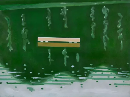 Siebdruck Katz - The Raft (Unique Trial Proof)