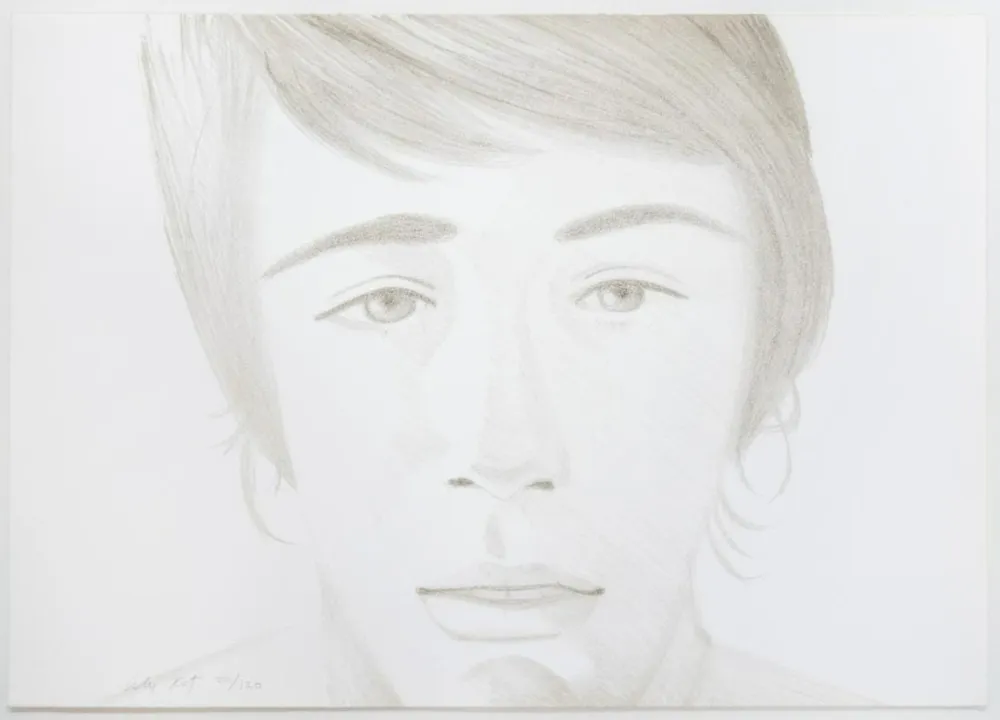 Lithographie Katz - Vincent