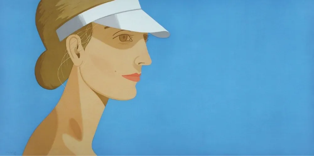 Radierung Und Aquatinta Katz - White Visor