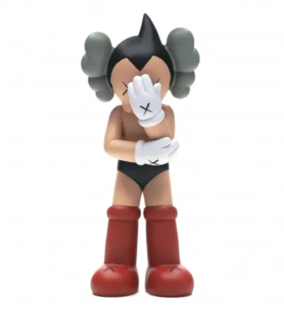 Multiple Kaws - Astro Boy (red)