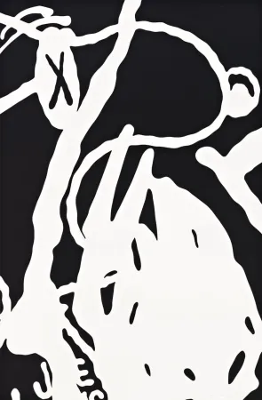 Siebdruck Kaws - Man's Best Friend #9