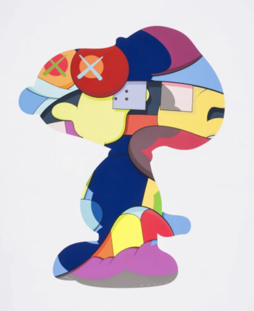 Siebdruck Kaws - No One's Home