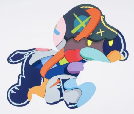 Siebdruck Kaws - Stay Steady